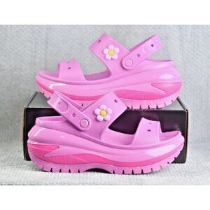 Size: 8 Women | Crocs Classic Mega Crush Sandal | Color: Bubble | 207989-6WQ